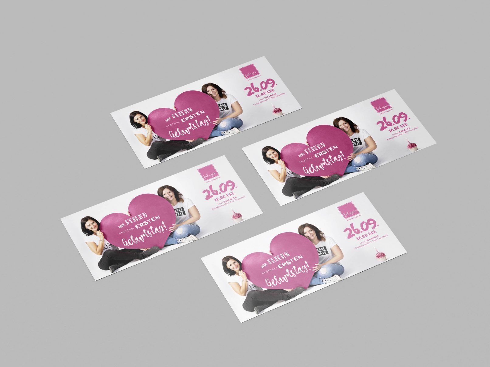 Feel Again Geburtstagseinladung